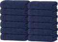 Tens Towels Pack of 12 Washcloths, 12 x 12 Inches, Lighter Weight, Quick to Dry by TensTowels
