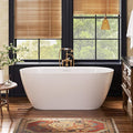 59" Acrylic Freestanding Bathtub, Deep Soaking Tub by AHNDL
