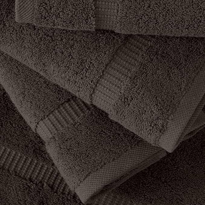 SALBAKOS 100% Turkish Cotton Hand Towel Set of 6 16x30 inch | Heirloom Quality - Image 3