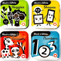 Floating Baby Bath Books – High Contrast Black and White Waterproof Bath Books by BabyBibi