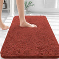 OLANLY Bathroom Rugs 30x20, Extra Soft Absorbent Chenille Bath Rugs, Rubber by OLANLY