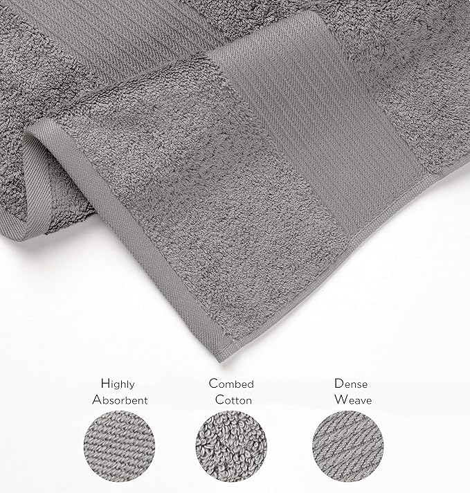 Luxury Oversized Bath Towels | Hotel Quality | Soft & Highly Absorbent |Quick - Image 3