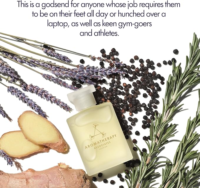 Aromatherapy Associates De-Stress Muscle Bath and Shower Oil, Natural Body Oil - Image 2