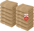RIVERSIDE 12 Pack Premium 100% Cotton Face Washcloths, 550 GSM, 12 x 12 Inches by RIVERSIDE