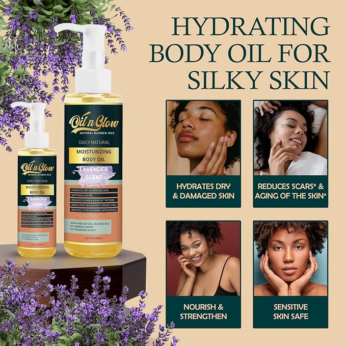100% Almond Oil USDA Certified Organic Hydrating Body Oil After Shower - Image 2
