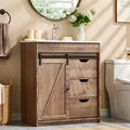 30" Farmhouse Bathroom Vanity by AITJUNZ