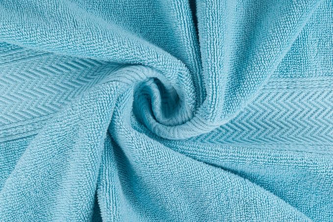 HILLFAIR 600 GSM- 40 x 80 Inches- 100% Cotton 2 Pc XXL Oversized Bath Towel - Image 8