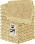 Utopia Towels 12 Pack Cotton Washcloths Set, 100% Ring Spun Cotton, Premium by UTOPIATOWELS