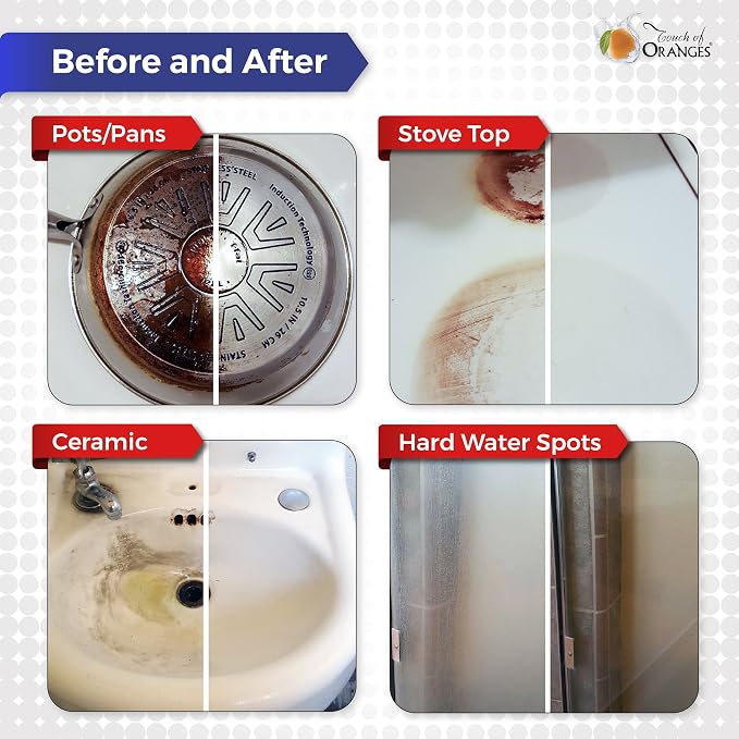 Bring It On Grout Cleaner, Hard Water Stain Remover, Remove Spots on Shower Door - Image 8