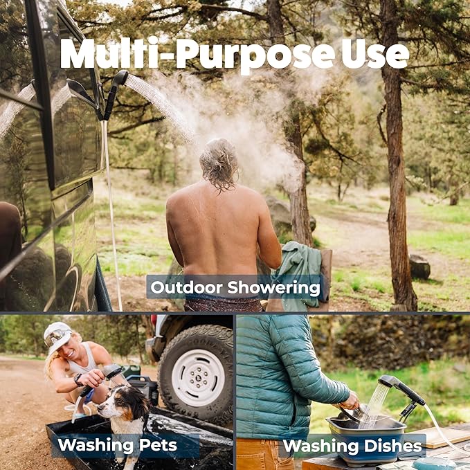 Kakadu Portable Camping Outback Shower, Instant Hot Water - Image 2
