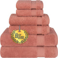 Cotton Paradise 6 Piece Towel Set, 100% Cotton Soft Absorbent Turkish Towels by UNITEDHOMETEXTILE