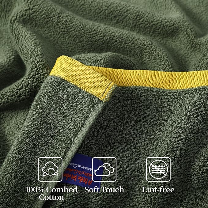 REDKISS 6 Pack Cotton Towel Set - Image 6
