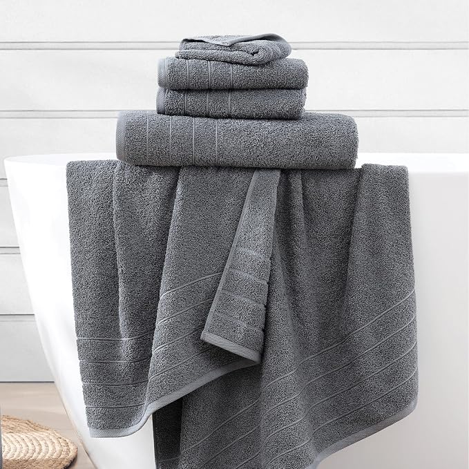 Casa Platino 100% Cotton Luxury Bathroom Towel Set - Image 6