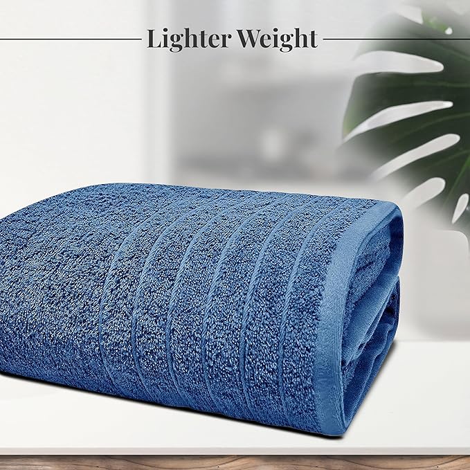 Tens Towels Pack of 1 Jumbo Bath Sheet 40 x 80 Inches, Extra Large & Light - Image 6