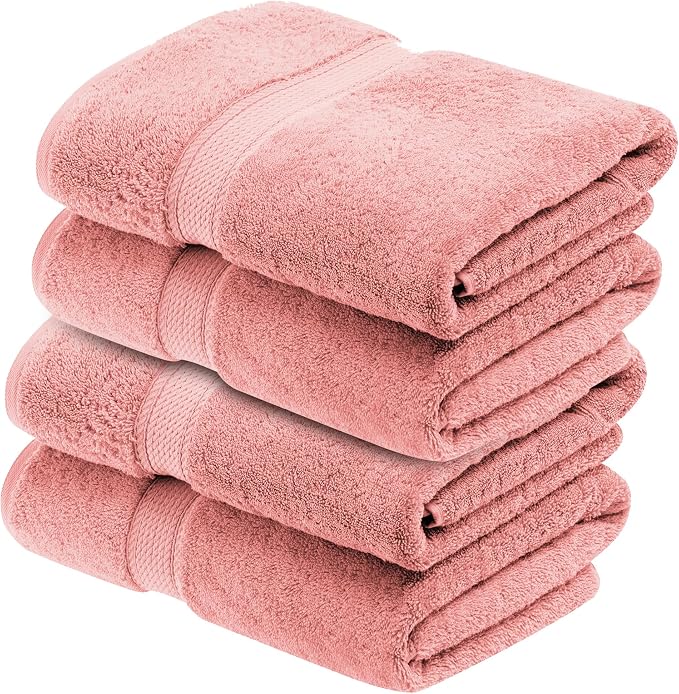 BNM Egyptian Cotton Heavyweight Towels, 800 GSM Bath Towels, Highly-Absorbent by Blue+Nile+Mills
