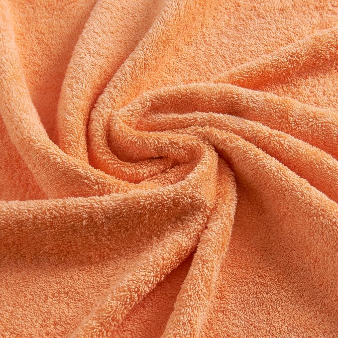 Premium 6 Piece Towel Set, 2 Bath Towel, 2 Hand Towels, 2 Washcloths, 100% - Image 7