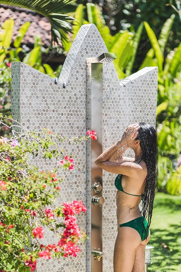 Bondi 316 Marine Grade Stainless Steel Outdoor Shower Panel-No Rust! Perfect - Image 8
