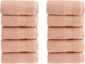 HALLEY Turkish Cotton Towels Washcloths Super Soft Highly Absorbent 100% Cotton by HALLEY-TurkishCottonTowels