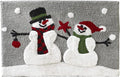 SKL Home Christmas Woodland Winter Snowman Rug by SKLHomebySaturdayKnightLtd