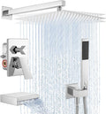 KES Shower Faucet Set, Rain Shower System, Bathtub Faucet, Tub and Shower by KES