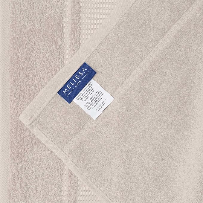Melissa Linen, 2 Piece Hand Towel Set, 100% Turkish Cotton Face Hand Towels - Image 4