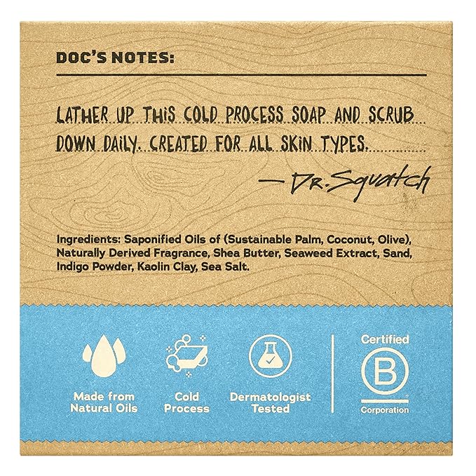 Dr. Squatch Natural Bar Soap for Men - Image 3