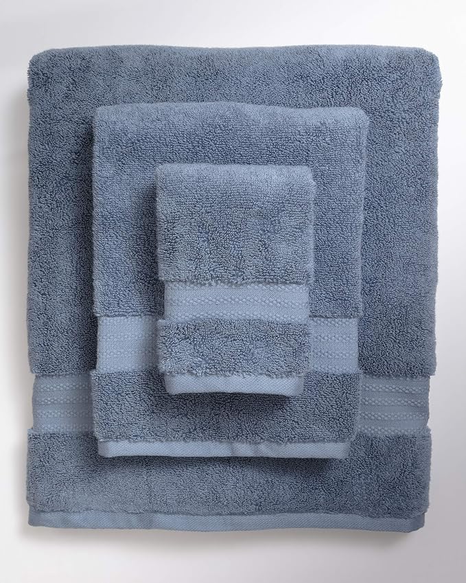 100% Organic Cotton Bath Towel Set | Bathroom Luxury Towel Set of 6 | GOTS - Image 4