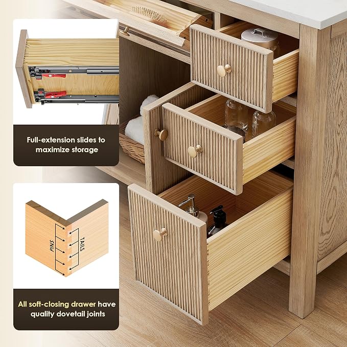 ALTAIR 48 Inch Bathroom Vanity - Image 7