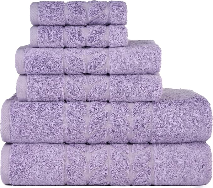 BAGNO MILANO Organic Turkish Cotton Bath Towels, Luxury Jacquard Collection by BagnoMilanoLuxurySoftness