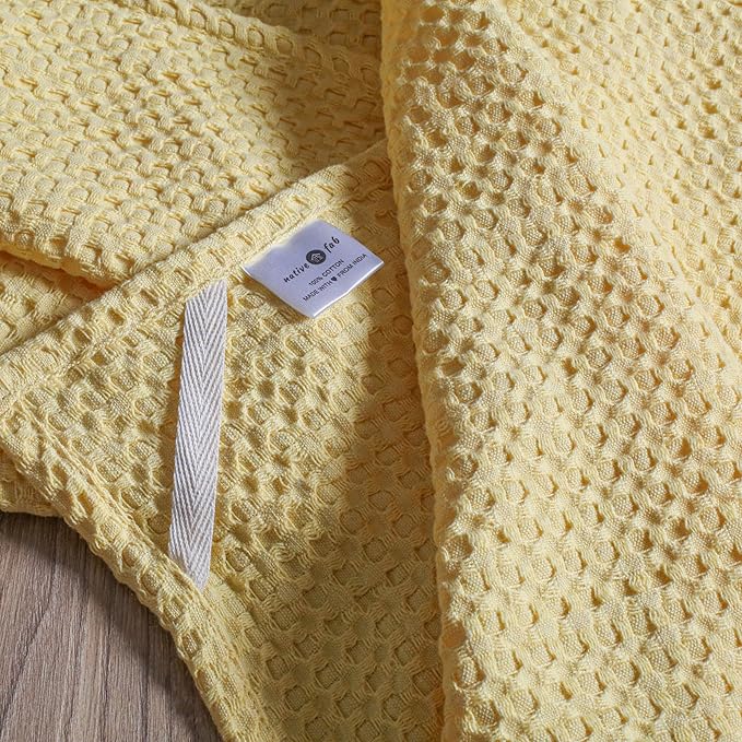Native Fab 4-Pack Premium Waffle Kitchen Towels - Image 6
