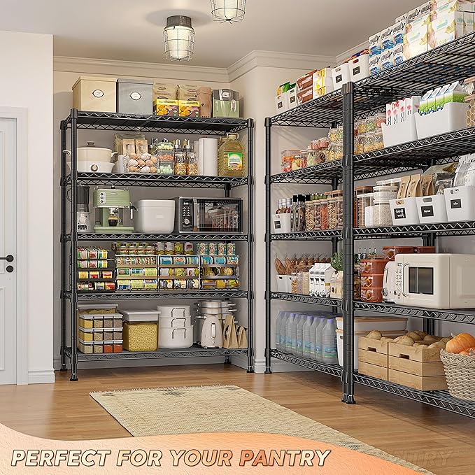 REIBII 73''H Storage Shelves 1660LBS Wire Shelving Unit - Image 2