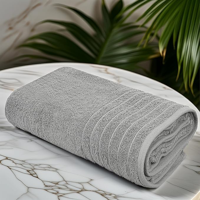 Tens Towels Pack of 1 Jumbo Bath Sheet 40 x 80 Inches, Extra Large & Light - Image 6