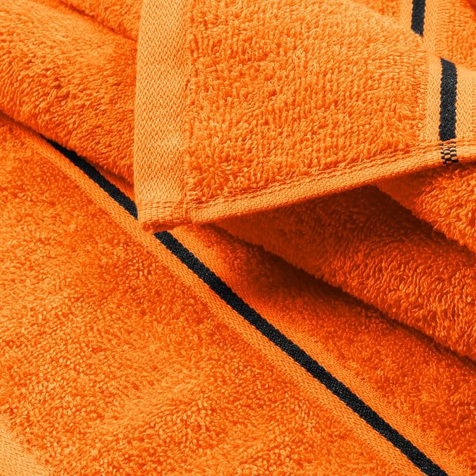 MyOwn Ultra Soft 4 Pack Oversized Bath Towel Set 27x54 inches, 100% Cotton Bath - Image 2