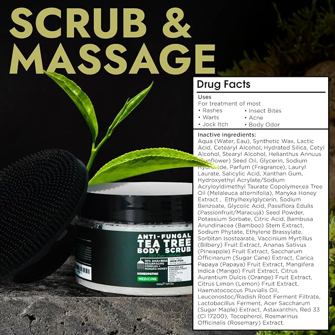 Terramed Just Think Comfort Antifungal Body Scrub - Image 3