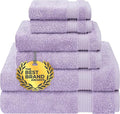 Cotton Paradise 6 Piece Towel Set, 100% Cotton Soft Absorbent Turkish Towels by UNITEDHOMETEXTILE