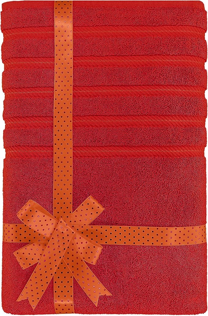 American Soft Linen 35x70 Jumbo Large Bath Towels, 600 GSM 100% Cotton Turkish - Image 4