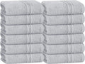 BOUTIQUO Ultra Soft Cotton Washcloths, Contains 12 Piece Face Cloths 12x12 inch by BOUTIQUO