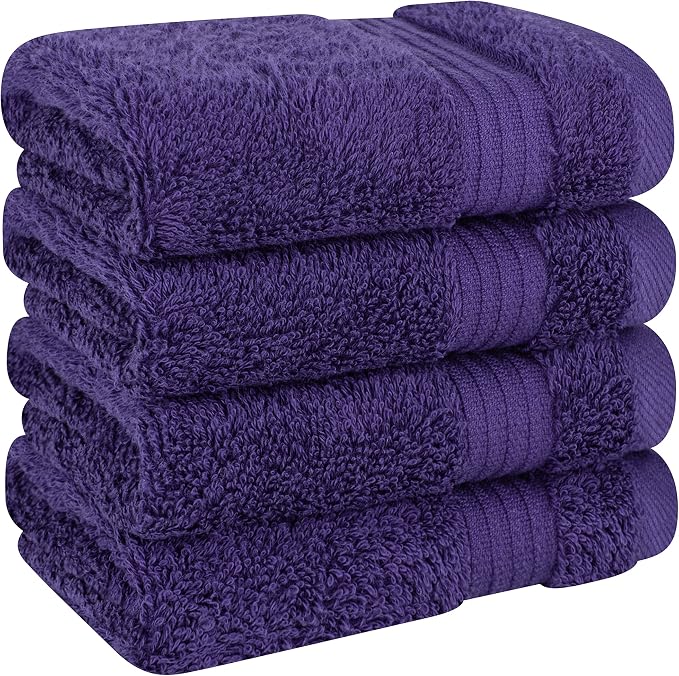 Cotton Paradise 100% Cotton Turkish Washcloth Set - Image 3