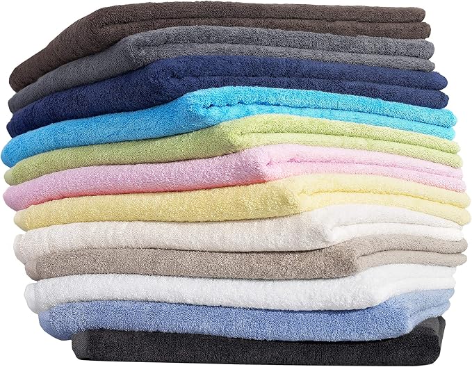 SALBAKOS 100% Turkish Cotton Jumbo Bath Sheet Towel Oversized 40x80 inch | - Image 5