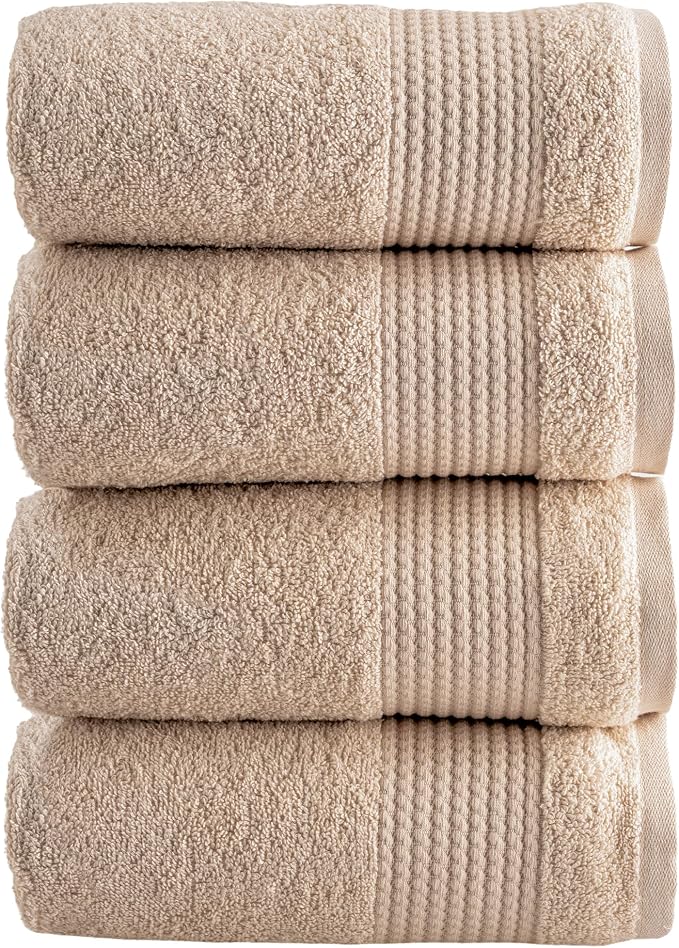 HALLEY Turkish Cotton Towels Hand Towels Super Soft Highly Absorbent 100% by HALLEY-TurkishCottonTowels