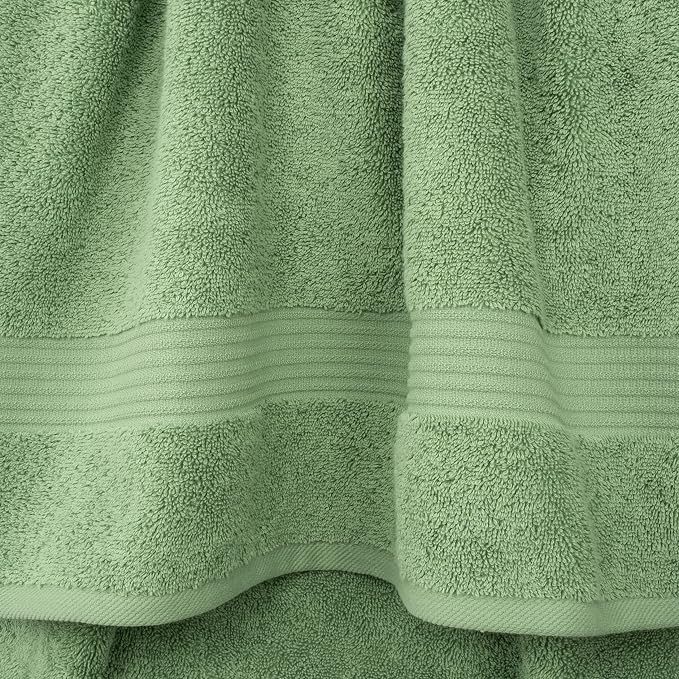 Cotton Paradise 6 Piece Towel Set 100% Cotton Soft Absorbent Turkish Towels - Image 4