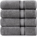LANE LINEN 100% Cotton Bath Towels 4 Pack by LaneLinen