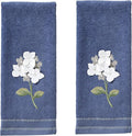 SKL Home Farm Hydrangea Hand Towel by SKLHomebySaturdayKnightLtd