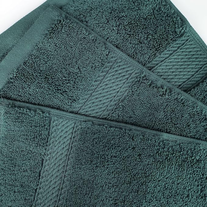 BNM Egyptian Cotton Heavyweight Towels, 800 GSM, Face/ Washcloths, Hand Towels - Image 6