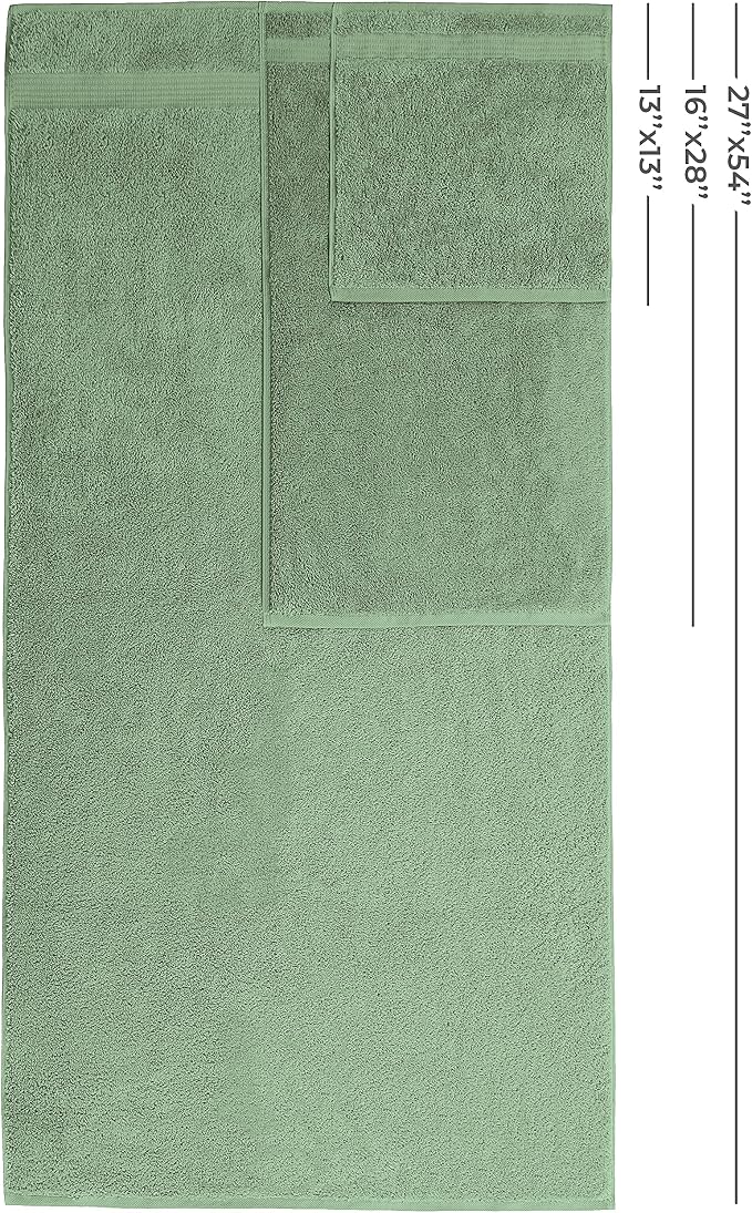 American Veteran Towel, 100% Cotton Turkish 6 Piece Towel Set, Luxury Towels - Image 4
