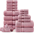 LANE LINEN Premium Bath Towel Set of 18 – 100% Cotton, 6 Bath, 6 Hand Towels & by LaneLinen