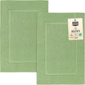 Utopia Towels Cotton Banded Rug, Bath Mats, Not a Bathroom Rug, 21 by 34 Inches by UTOPIATOWELS