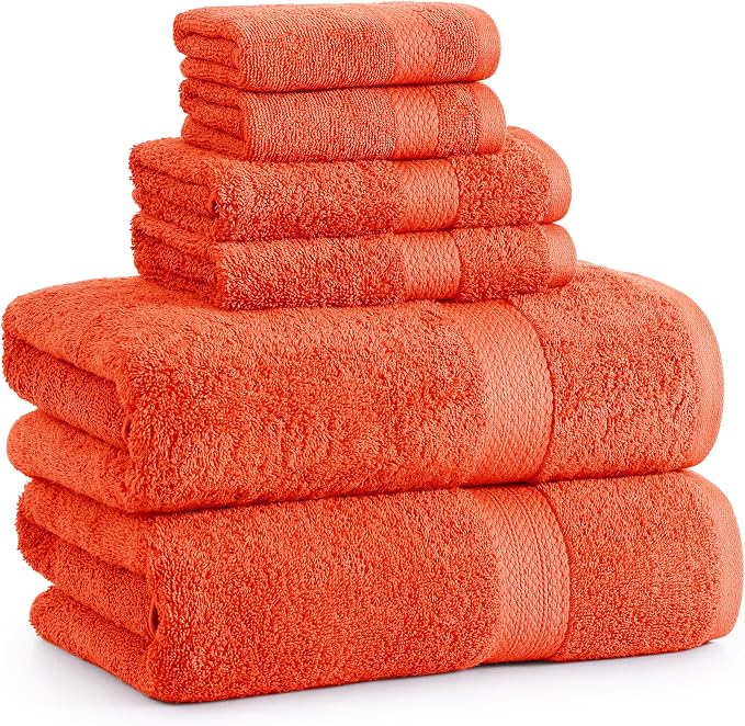 LANE LINEN 100% Cotton Luxury Bathroom Towel Set by LaneLinen