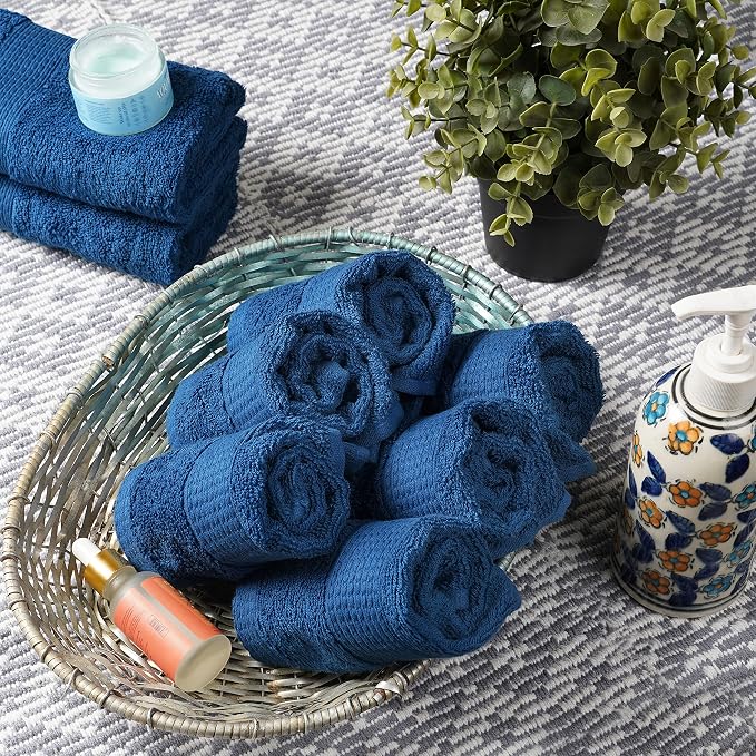 LANE LINEN Washcloths Pack of 24 - Image 3
