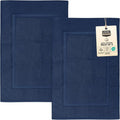 Utopia Towels Cotton Banded Rug, Bath Mats, Not a Bathroom Rug, 21 by 34 Inches by UTOPIATOWELS